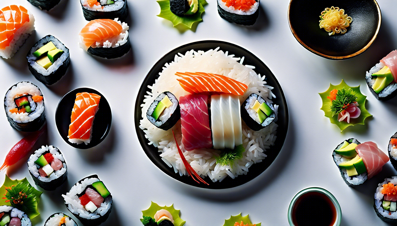 Идеи для нестандартных рецептов суши