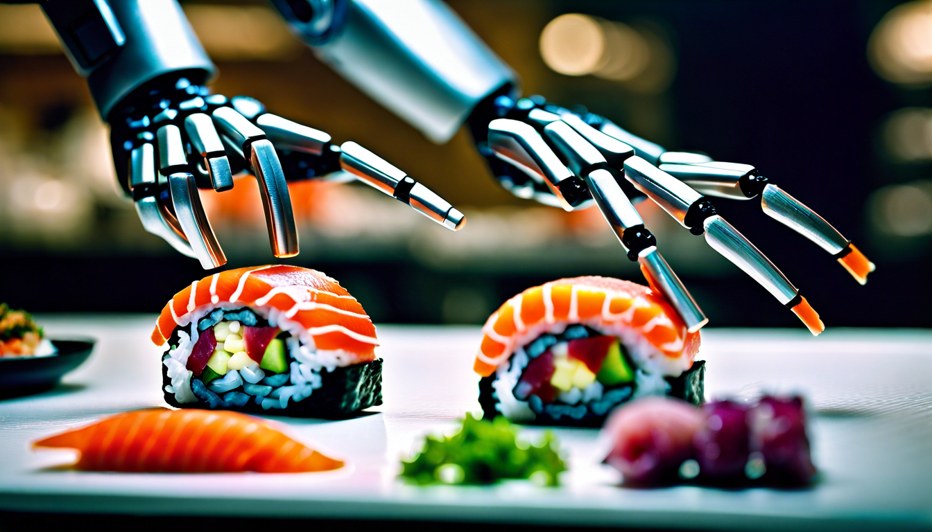 Новые технологии в приготовлении суши: автоматизация и роботы