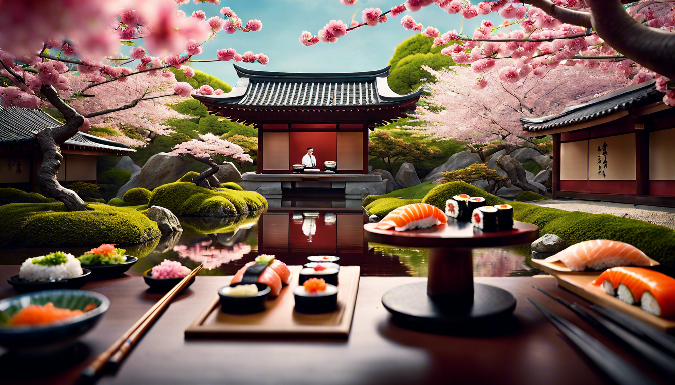 История азиатской кухни: влияние на развитие суши