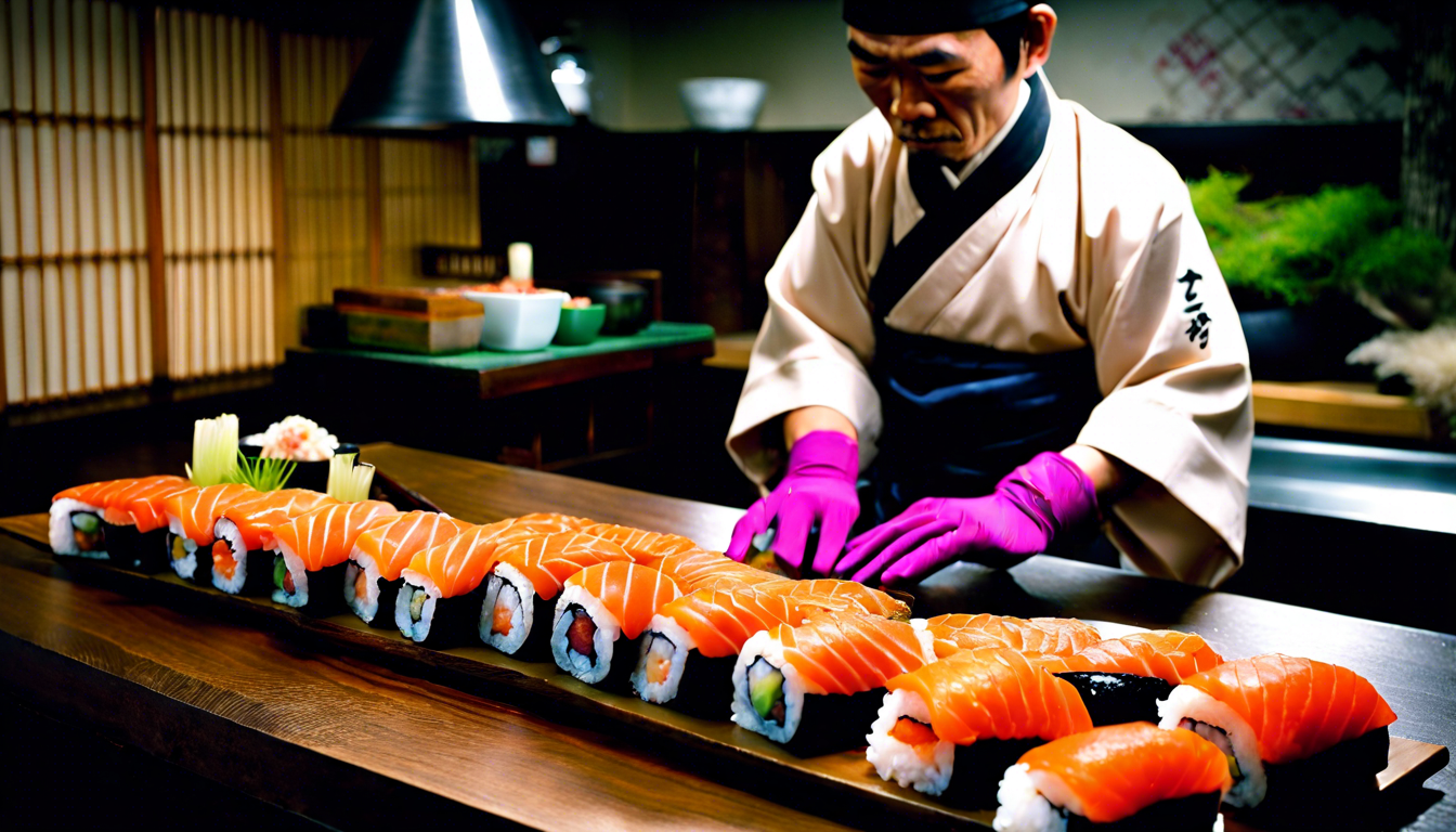 Особенности и история развития суши в Японии